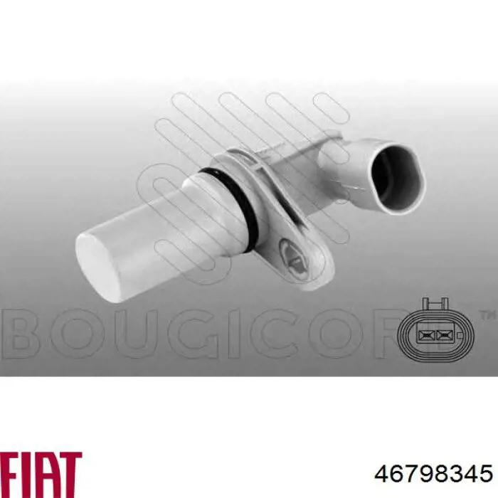 46798345 Fiat/Alfa/Lancia Sensor de posição (de revoluções) de cambota