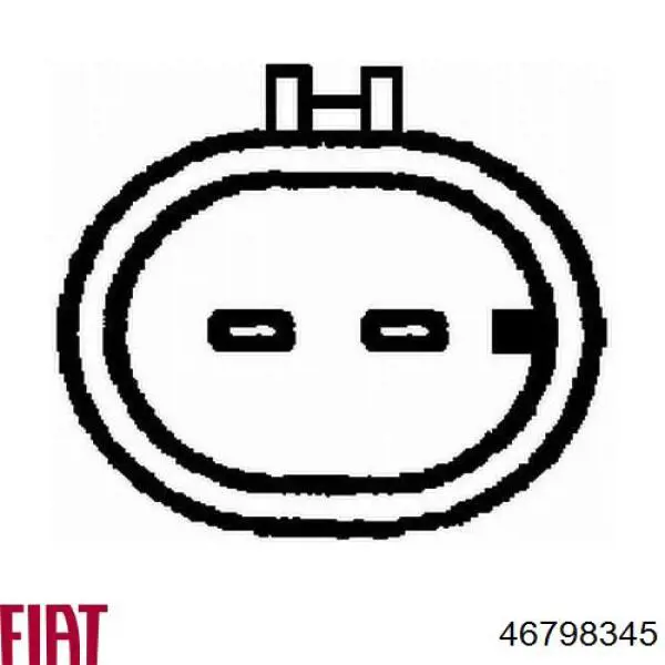Sensor de posição (de revoluções) de cambota Fiat/Alfa/Lancia 46798345 preço, a partir de 49,81 USD