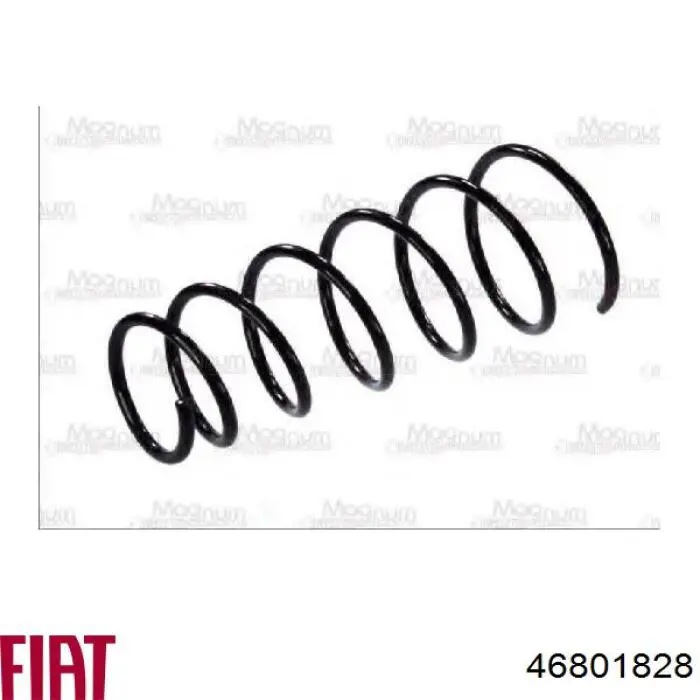 Передняя пружина 46801828 Fiat/Alfa/Lancia