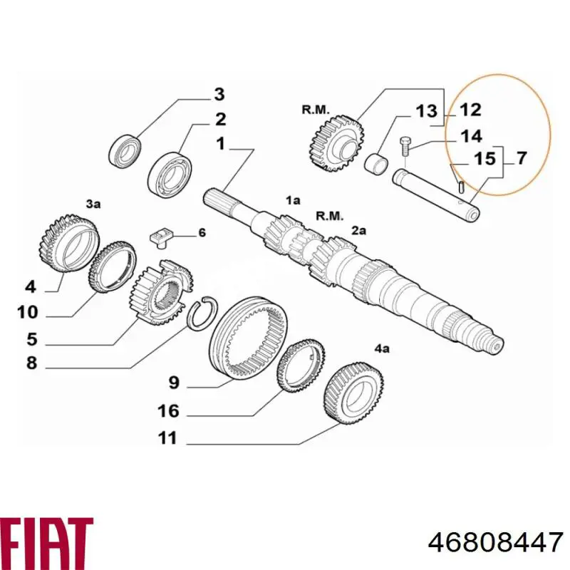 46808447 Fiat/Alfa/Lancia