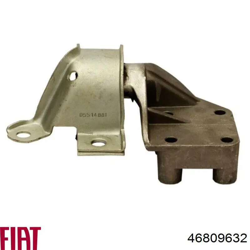 Подушка (опора) двигателя правая верхняя 46809632 Fiat/Alfa/Lancia