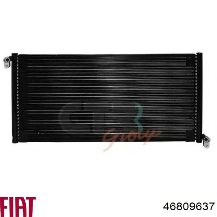 46809637 Fiat/Alfa/Lancia радиатор кондиционера