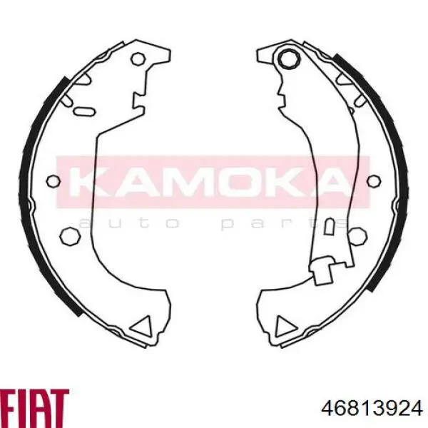 46813924 Fiat/Alfa/Lancia Барабанные тормозные колодки