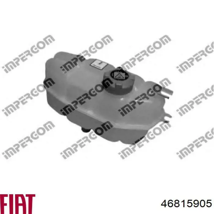 Купить 46815905 Fiat/Alfa/Lancia Водяной бачок системы охлаждения