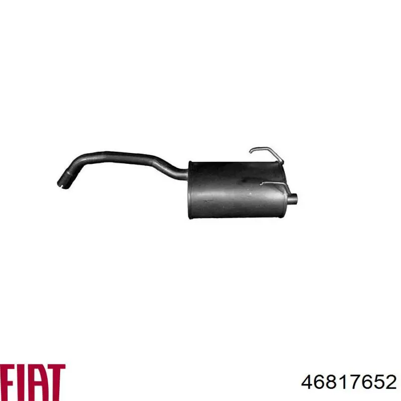 Выхлоп задний Fiat/Alfa/Lancia 46817652 цена, от 71.23 USD