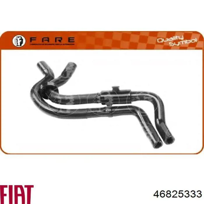 Шланг радиатора отопителя/печки, сдвоенный Fiat/Alfa/Lancia 46825333 цена, от 19.16 USD