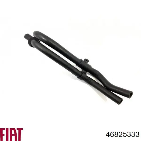 Шланг радиатора отопителя (печки), сдвоенный 46825333 Fiat/Alfa/Lancia