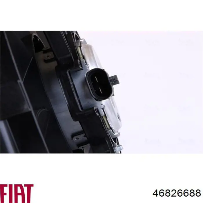 Диффузор радиатора охлаждения в сборе с мотором и крыльчаткой Fiat/Alfa/Lancia 46826688 цена, от 66.56 USD