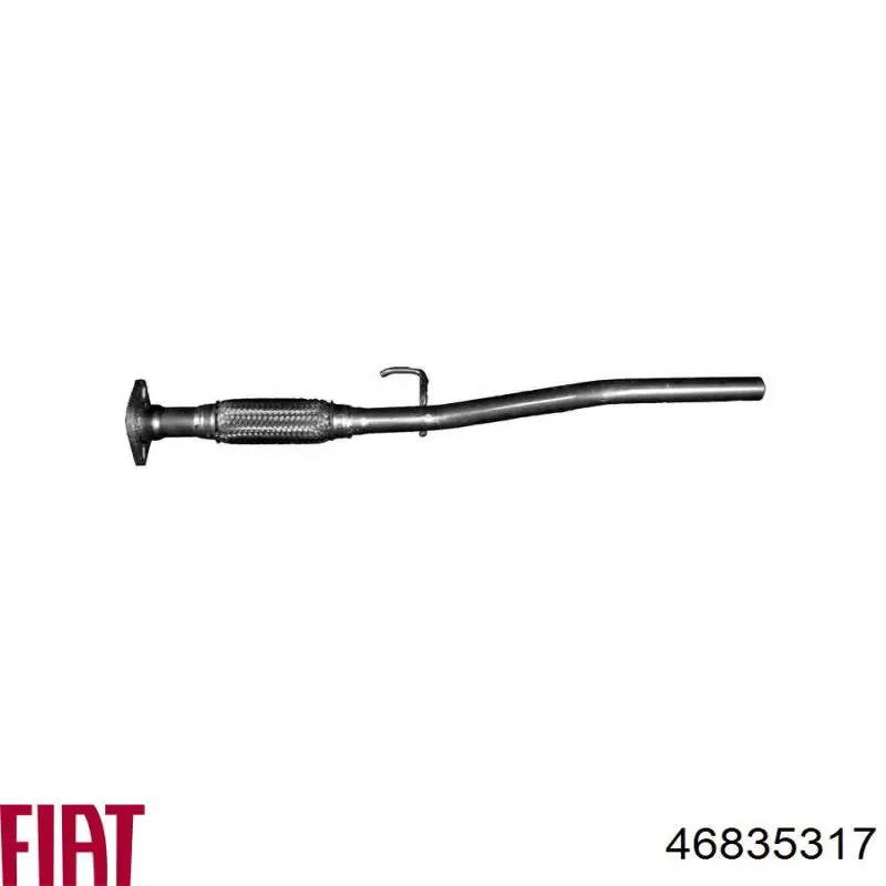 Купить 46835317 Fiat/Alfa/Lancia Выхлопная труба