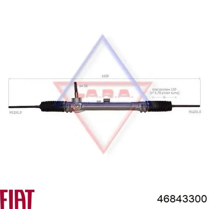 Реечный рулевой механизм Fiat/Alfa/Lancia 46843300 цена, от 103.99 USD