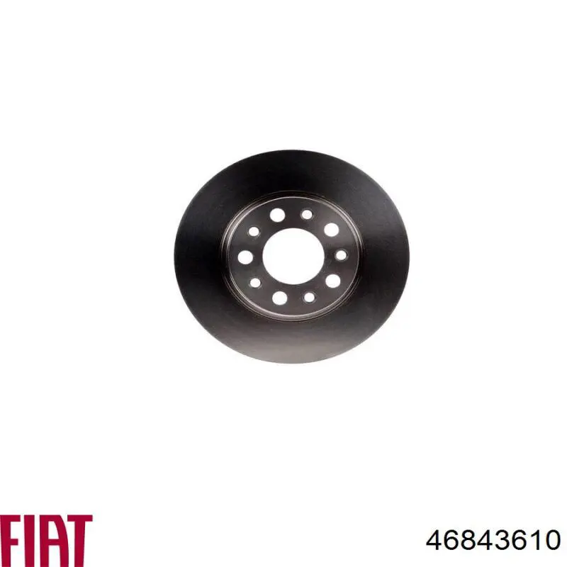 Задний дисковый тормоз Fiat/Alfa/Lancia 46843610