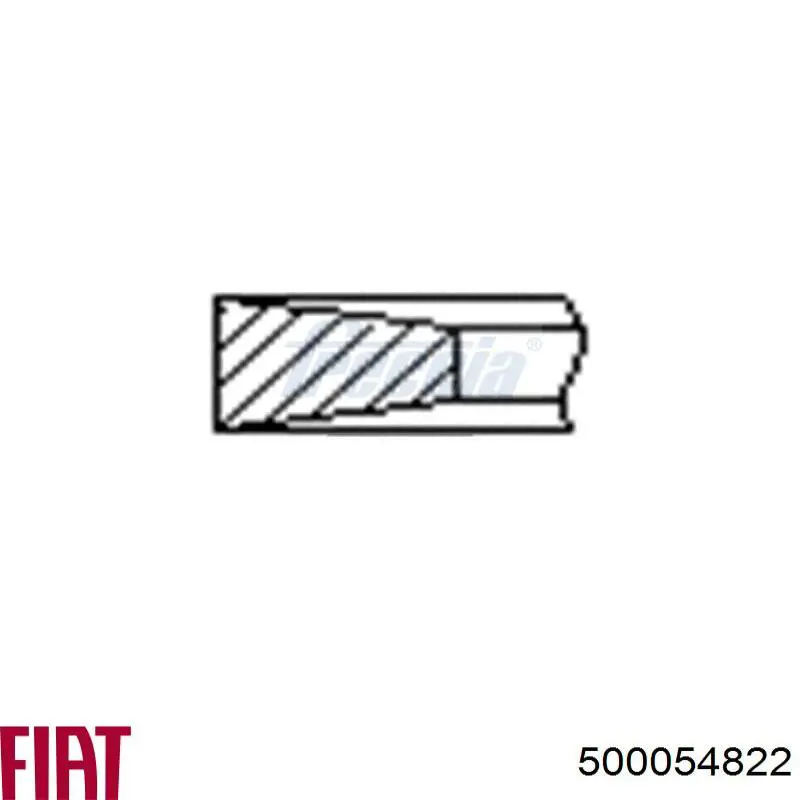 Купить 500054822 Fiat/Alfa/Lancia Комплект поршневых колец на 1 цилиндр, 2-й ремонт (+0,50)
