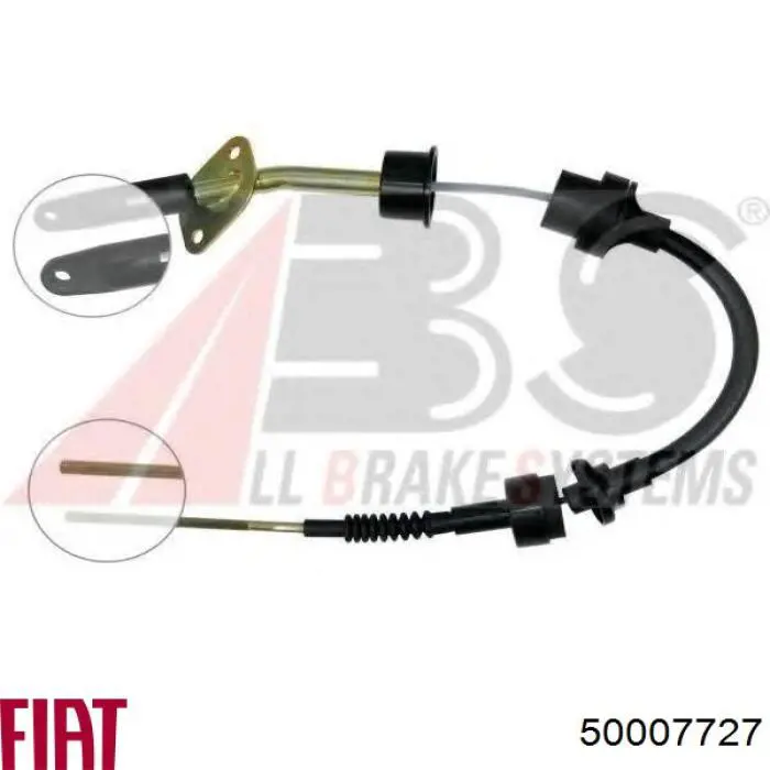 50007727 Fiat/Alfa/Lancia cabo de embraiagem