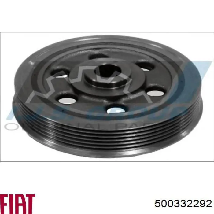 Купить 500332292 Fiat/Alfa/Lancia Шкив-демпфер коленвала