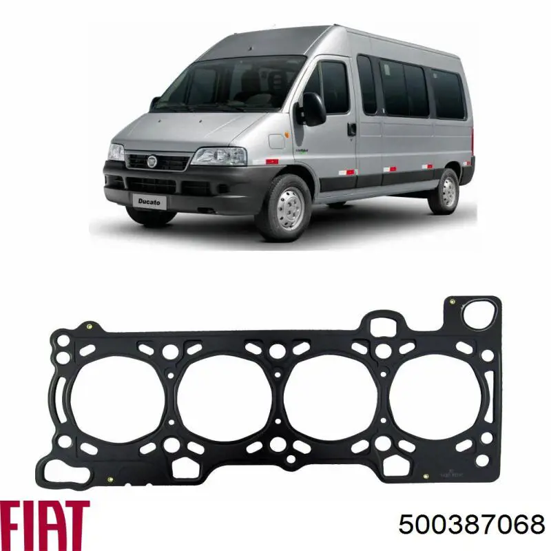 0500387068 Fiat/Alfa/Lancia Прокладка головки блока