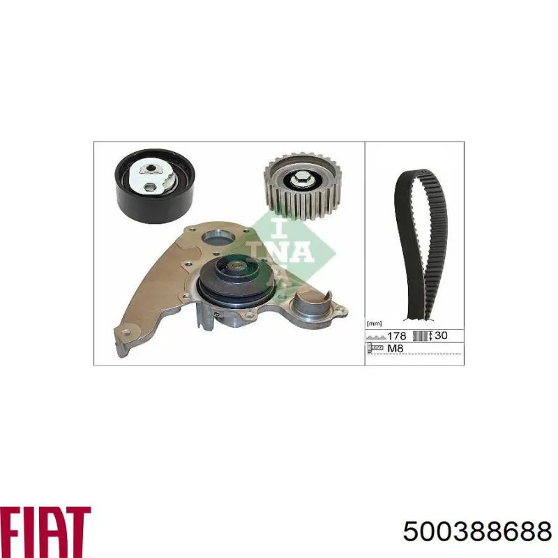 Купить 500388688 Fiat/Alfa/Lancia Ведуший ролик ГРМ