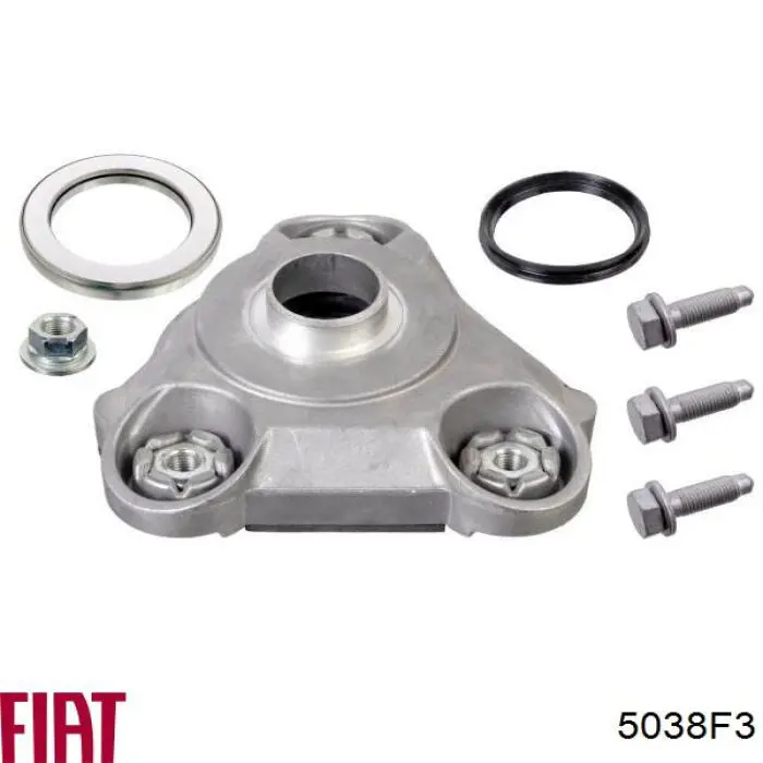 Опора амортизатора переднего левого Fiat/Alfa/Lancia 5038F3 цена, от 25.24 USD