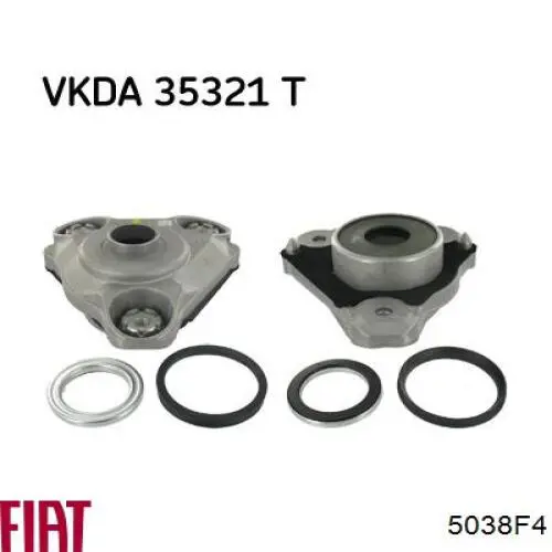 Опора амортизатора правого переднего Fiat/Alfa/Lancia 5038F4 цена, от 26.21 USD