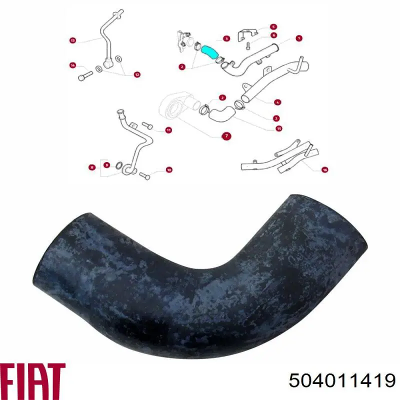 Шланг радиатора охлаждения Thermotec DCP022TT цена, от 6.69 USD