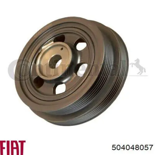 Шкив коленвала (демпфер) Fiat/Alfa/Lancia 504048057 цена, от 52.68 USD
