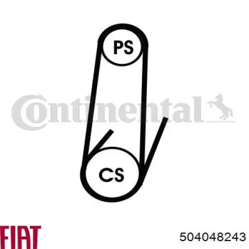 Клиновый ремень Fiat/Alfa/Lancia 504048243 цена, от 6.21 USD