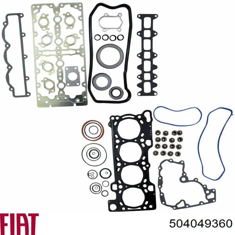 Полный комплект прокладок двигателя Fiat/Alfa/Lancia 504049360 цена, от 151.44 USD