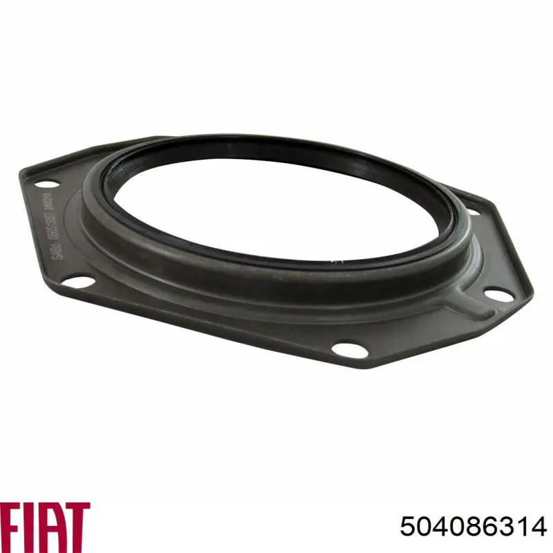Купить 0504086314 Fiat/Alfa/Lancia Сальник коленвала задний