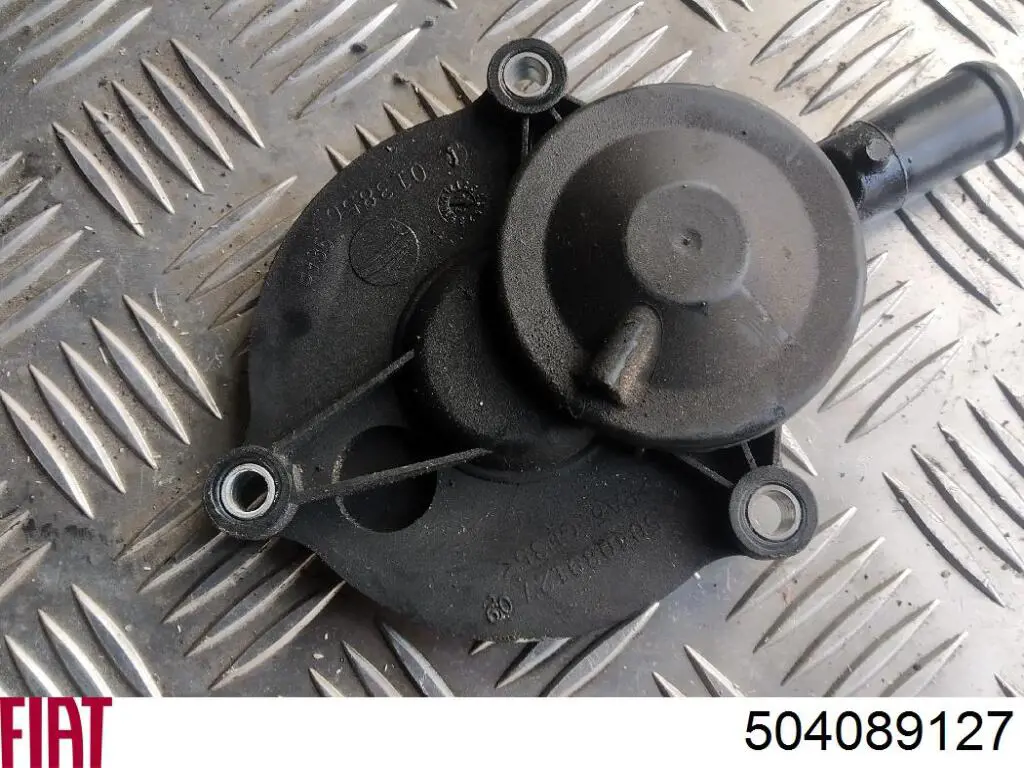 504089127 Fiat/Alfa/Lancia tampa de separador (de separador de óleo)