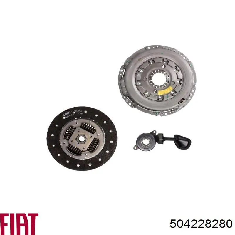 Комплект сцепления (3 части) Fiat/Alfa/Lancia 504228280 цена, от 233.08 USD