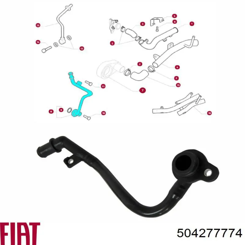  Fiat/Alfa/Lancia 504277774 цена, от 20.09 USD