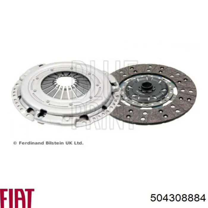 Купить 504308884 Fiat/Alfa/Lancia Комплект сцепления (диск, корзина, подшипник)