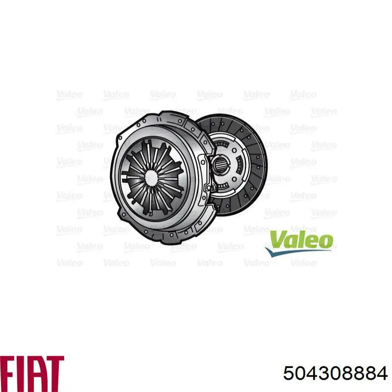 504308884 Fiat/Alfa/Lancia Сцепление в сборе