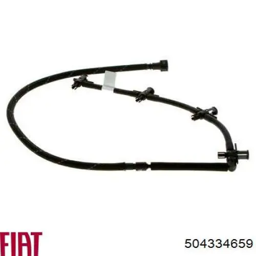 Купить 504334659 Iveco Обратная топливная трубка