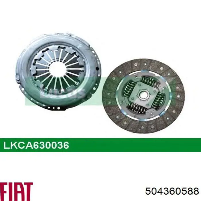 Комплект сцепления (3 части) Fiat/Alfa/Lancia 504360588 цена, от 246.73 USD