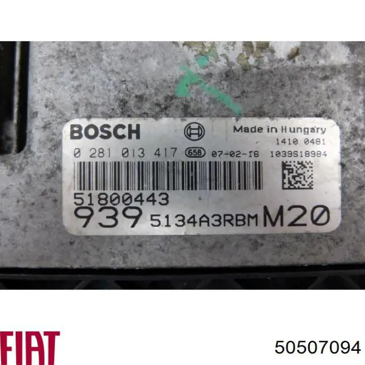  Fiat/Alfa/Lancia 50507094 цена, от 72.14 USD