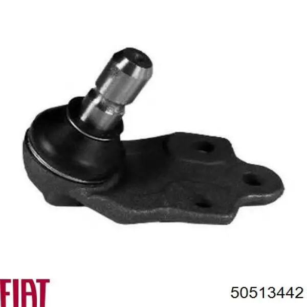 50513442 Fiat/Alfa/Lancia braço oscilante inferior direito de suspensão dianteira