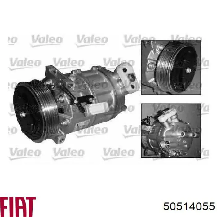 Купить 50514055 Fiat/Alfa/Lancia Компрессор климатической установки
