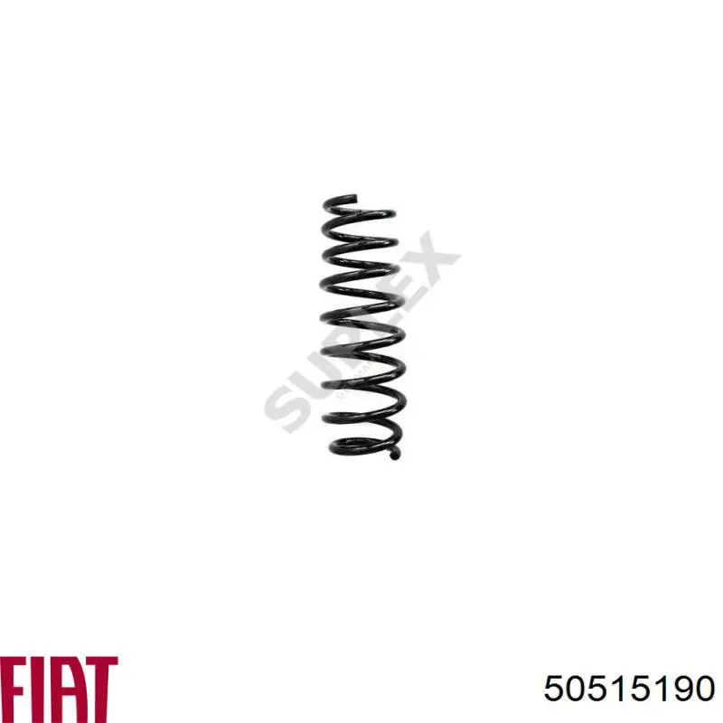 Пружина амортизатора Fiat/Alfa/Lancia 50515190 цена, от 38.44 USD