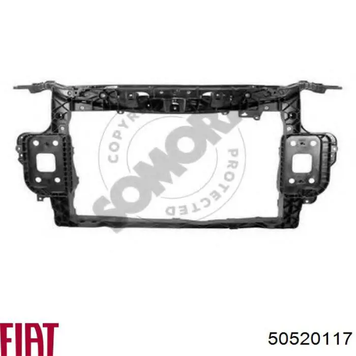 Рамка радиатора 50520117 Fiat/Alfa/Lancia