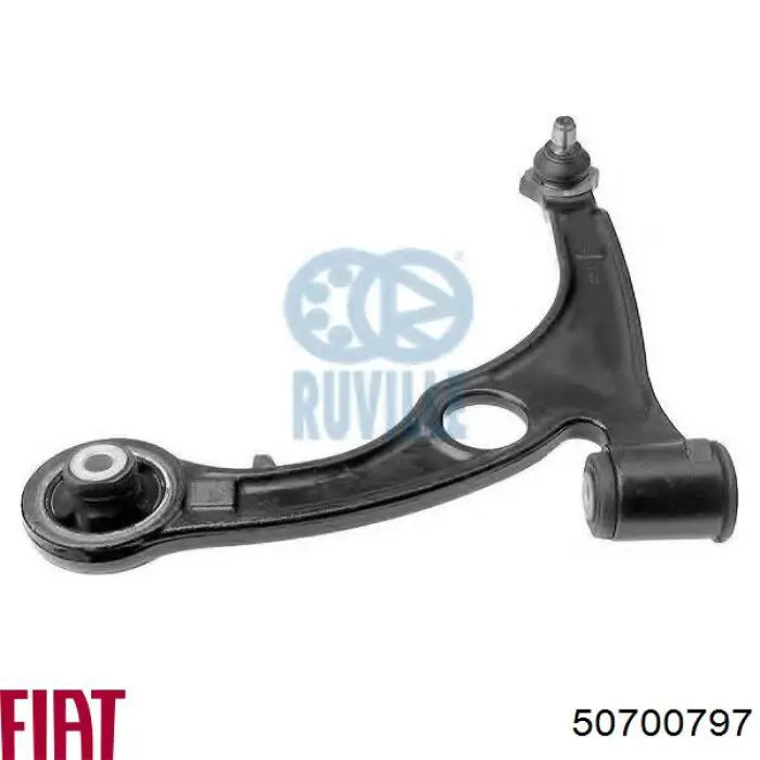 Левый рычаг передней нижней подвески Fiat/Alfa/Lancia 50700797 цена, от 47.70 USD