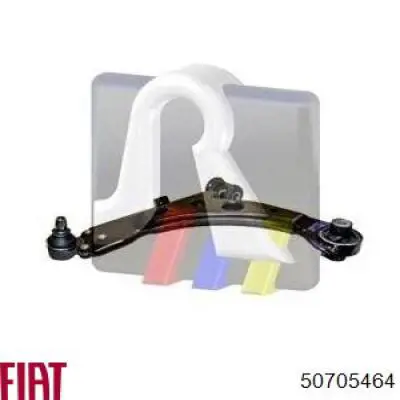Левый рычаг передней нижней подвески Fiat/Alfa/Lancia 50705464 цена, от 38.09 USD
