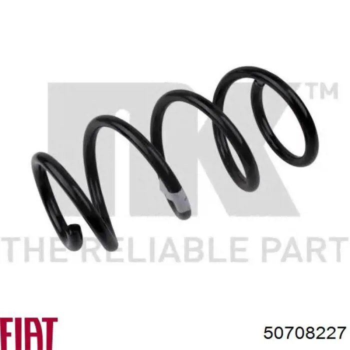 50708227 Fiat/Alfa/Lancia Пружина передней подвески