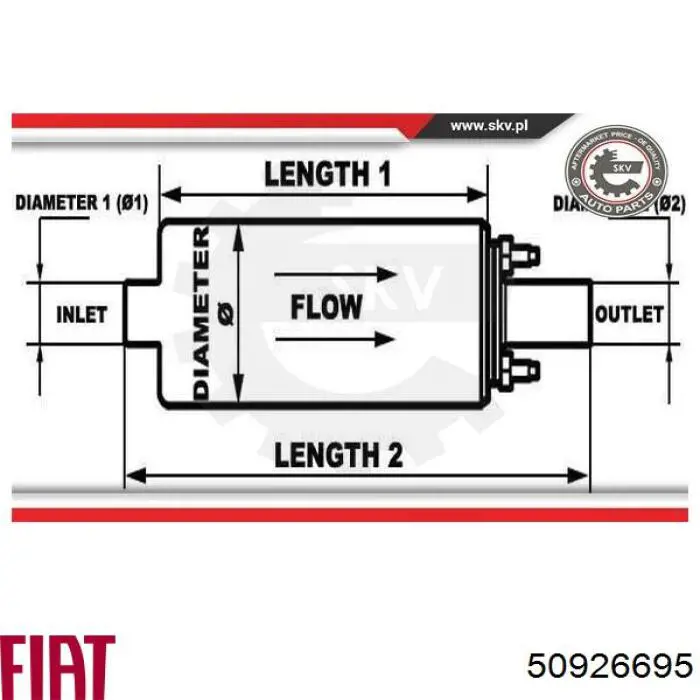 Купить 50926695 Fiat/Alfa/Lancia Модуль топливного насоса