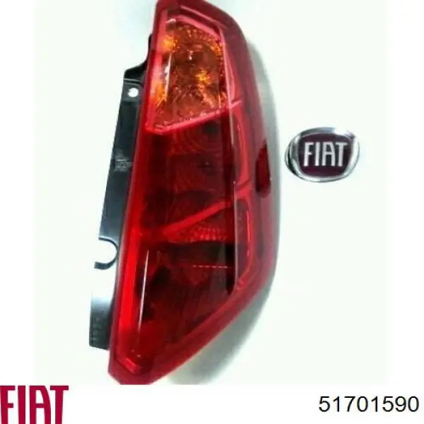 Фонарь задний правый Fiat/Alfa/Lancia 51701590