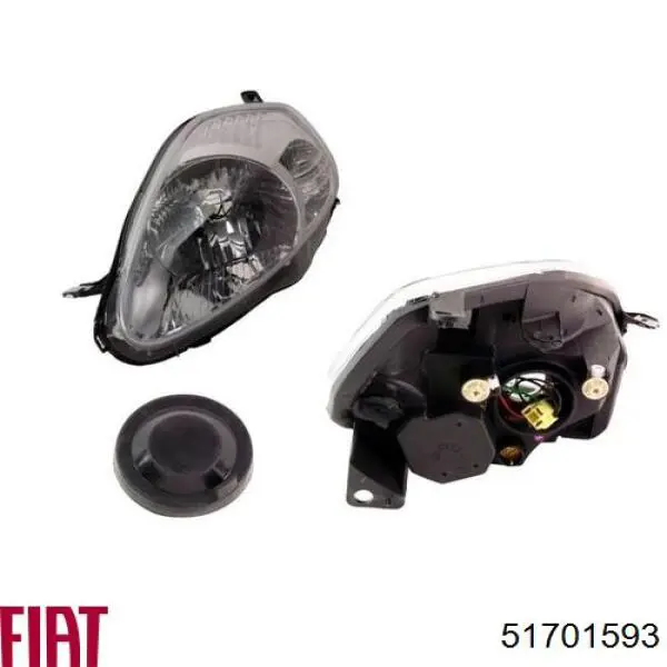 Фара левая Fiat/Alfa/Lancia 51701593 цена, от 88.05 USD