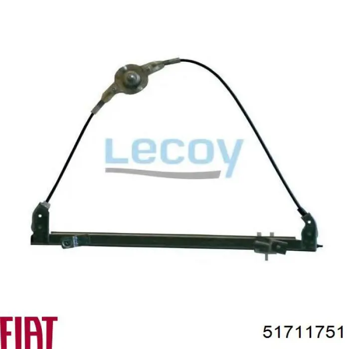 51711751 Fiat/Alfa/Lancia Механизм стеклоподъемника передней левой двери