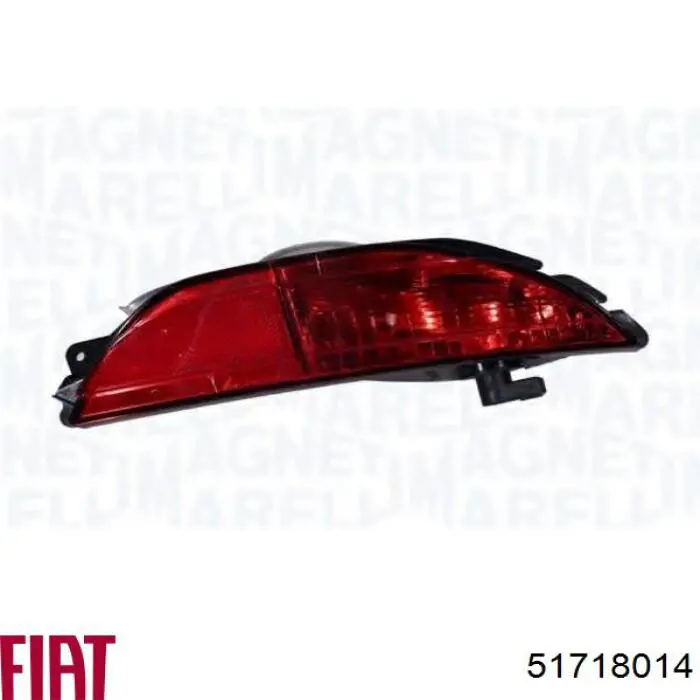 51718014 Fiat/Alfa/Lancia Фара противотуманная задняя
