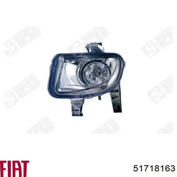 51718163 Fiat/Alfa/Lancia Противотуманная фара левая