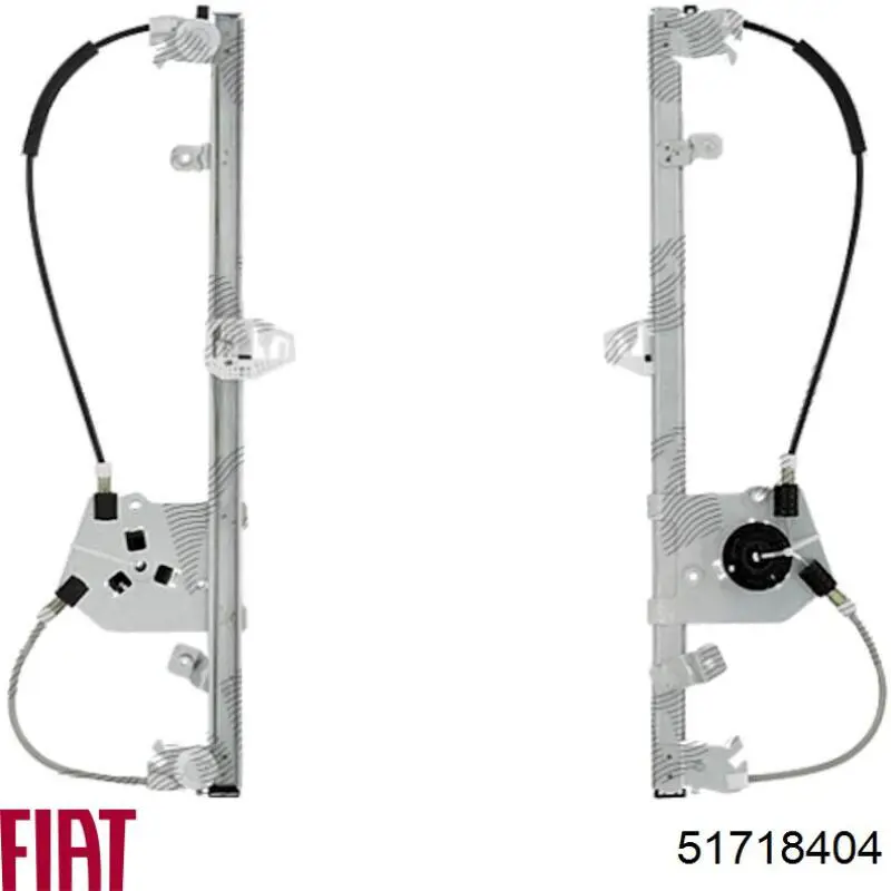 Стеклоподъемник передней левой двери 51718404 Fiat/Alfa/Lancia
