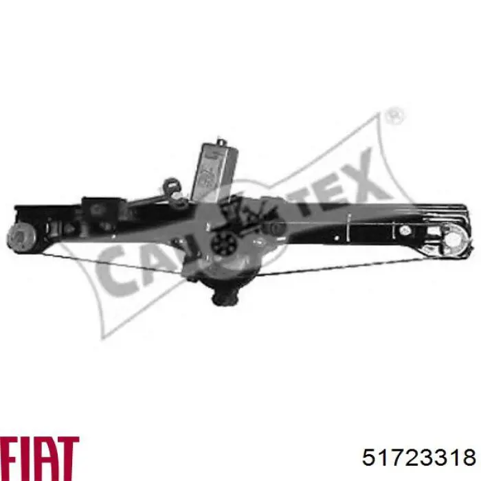 Стеклоподъемник передней левой двери 51723318 Fiat/Alfa/Lancia